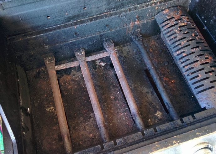 Empty grill